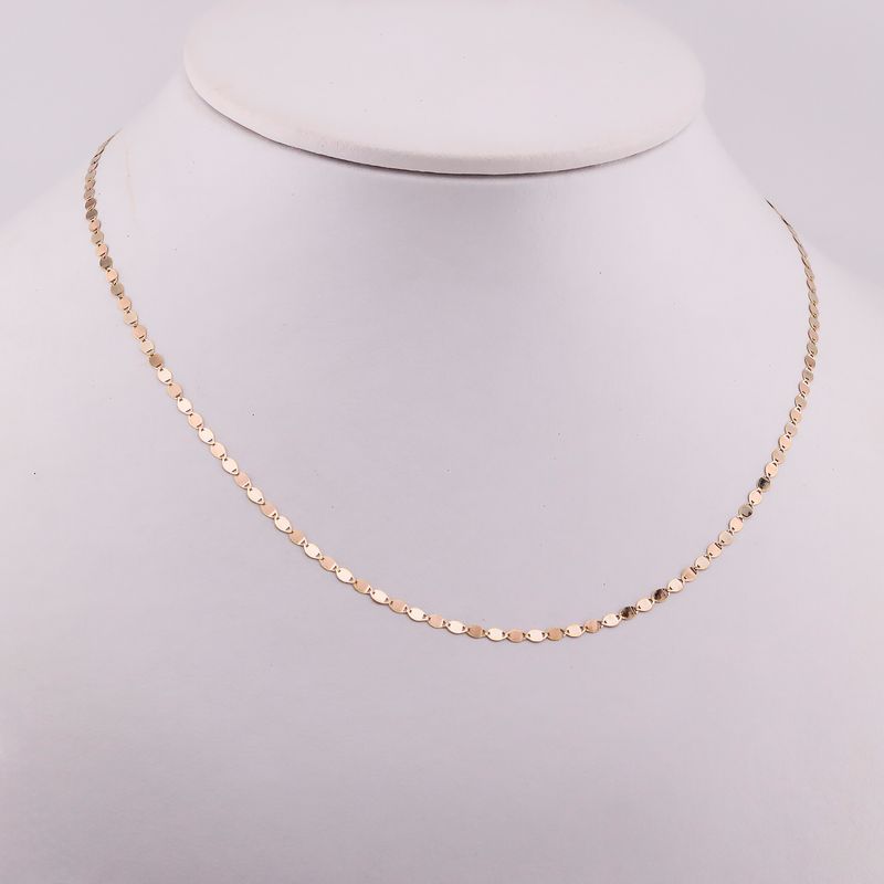 Cadena Espejo 14k 1.8g 60cm