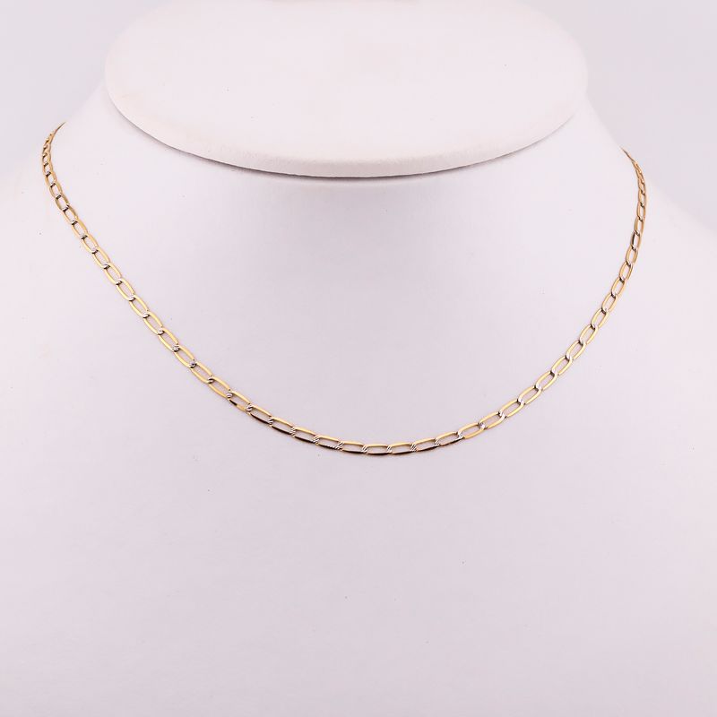 Cadena Eslabon 14k 2.2g 45cm