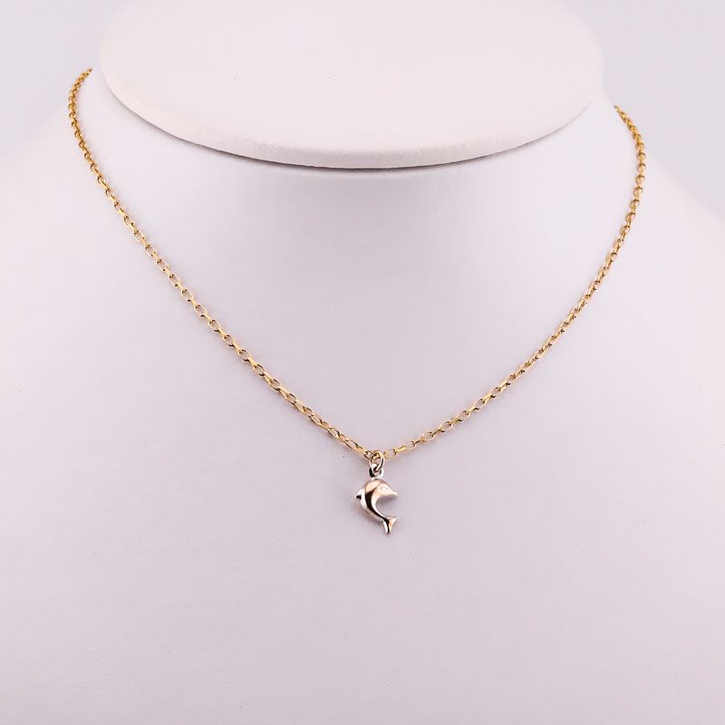 Gargantilla Delfin 14k 2.2g