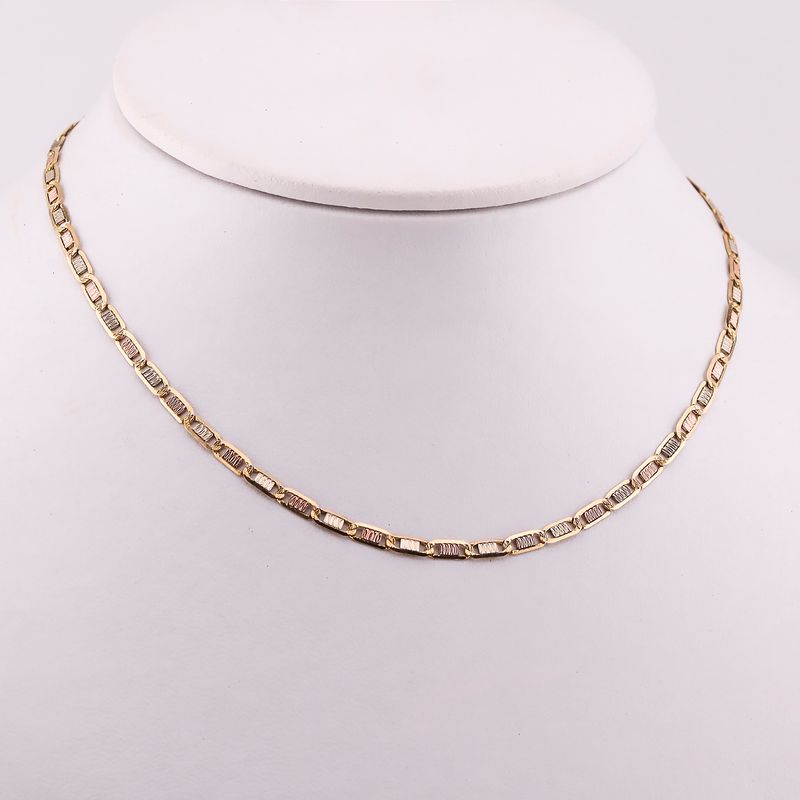 Cadena Valentino Tns. 10k 7.1g 50cm.