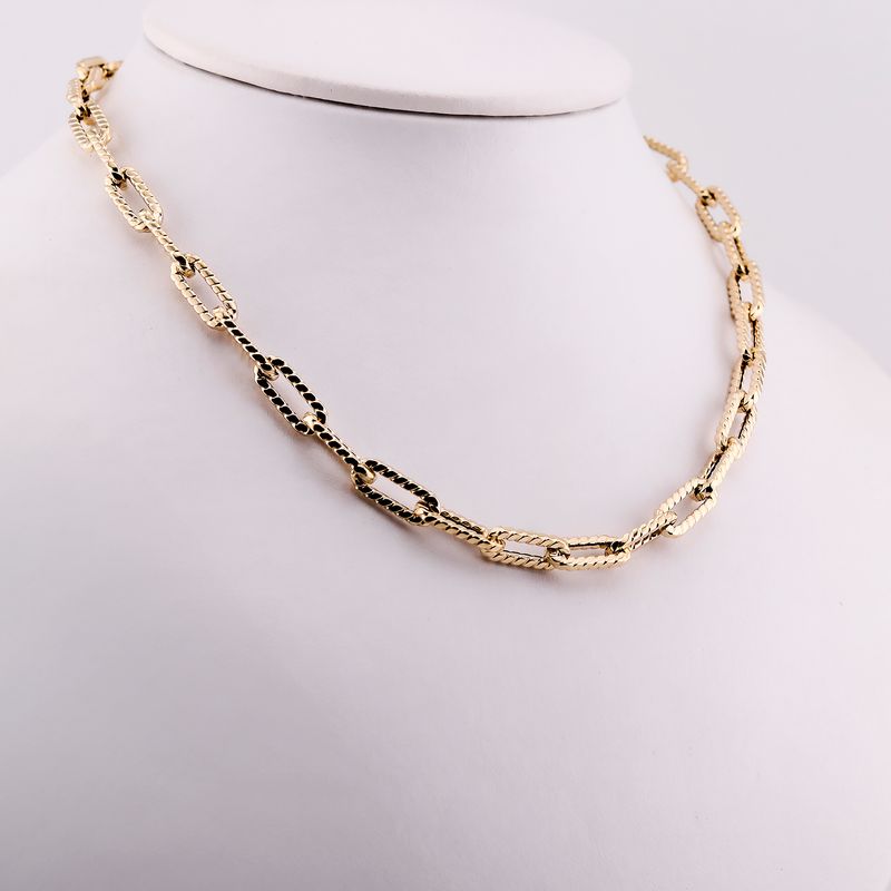 Cadena Eslabon Inv. 14k 12.6g