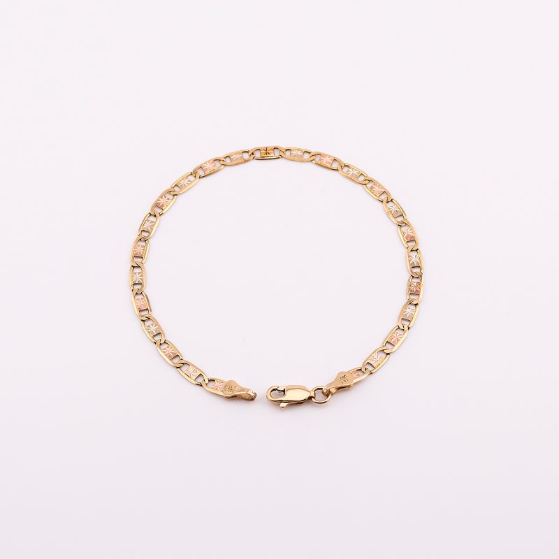 Pulso Valentino Tns. 14k 4g 18cm