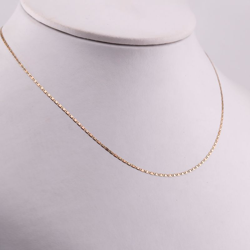 Cadena Valentino 14k 0.9g