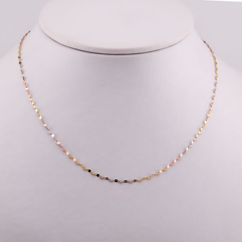 Cadena Granito Tns. 14k 0.7g 40cm