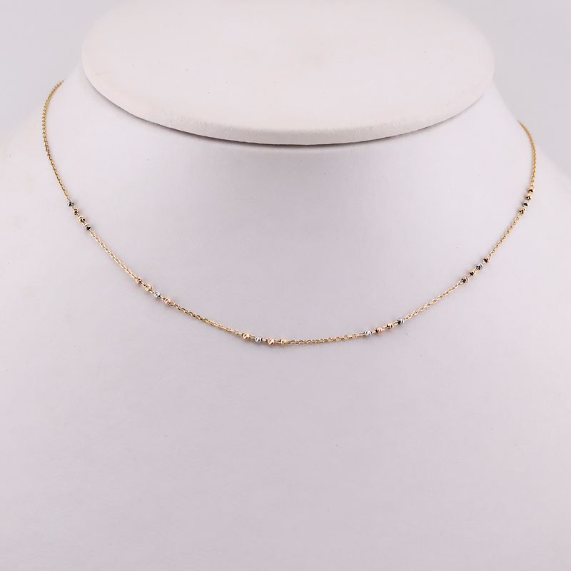 Gargantilla Borlas  14k 1.5g