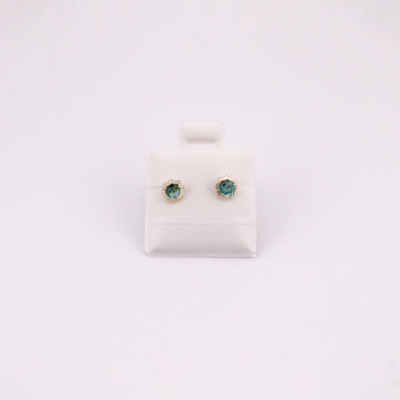 Broqueles Flor  Rehilete 10k 0.2g