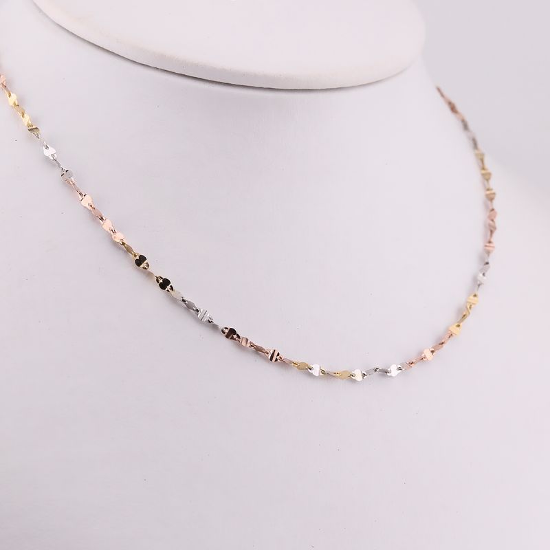 Cadena Granito Tnos. 14k 2.3g 50cm