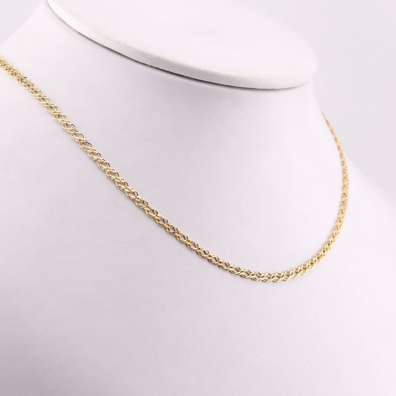 Cadena Entrelazada 14k 2.2g 44cm