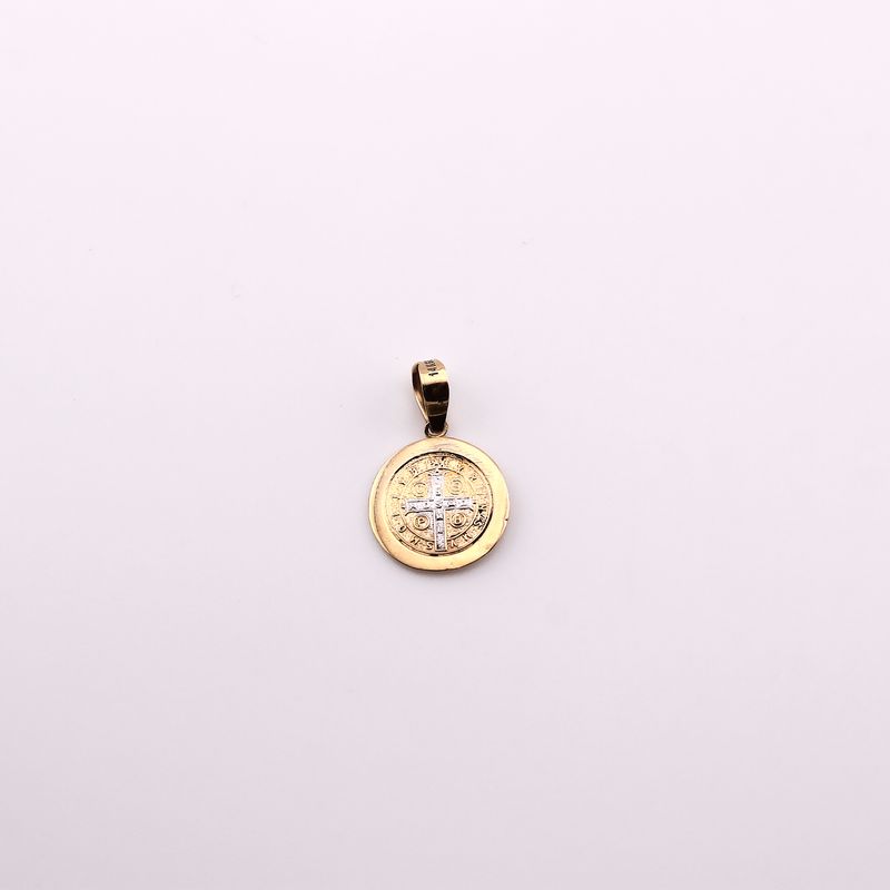 Dije San Benito  14k 1g