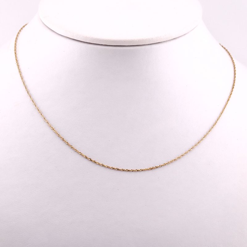 Cadena Torsal 10k 0.8g 50cm