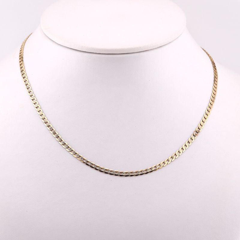 Cadena Eslabones Relim. 10k 6.1g 50cm