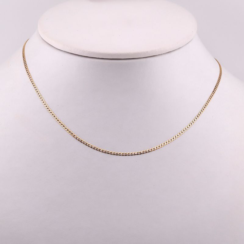 Cadena Eslabon Diman.t 14k 2g 55cm