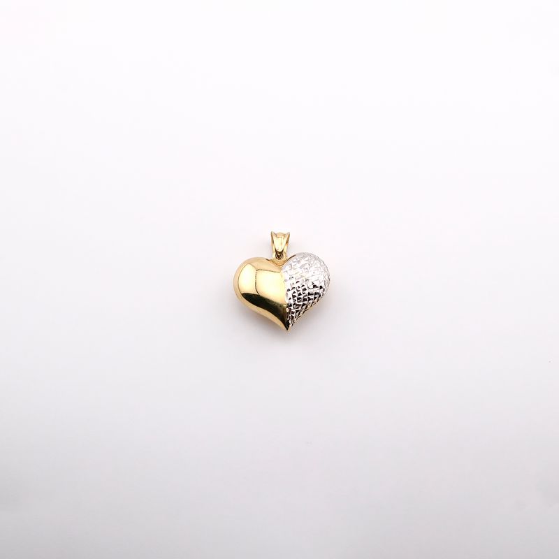 Dije Corazon Inflada Tnos  14k 1.2g