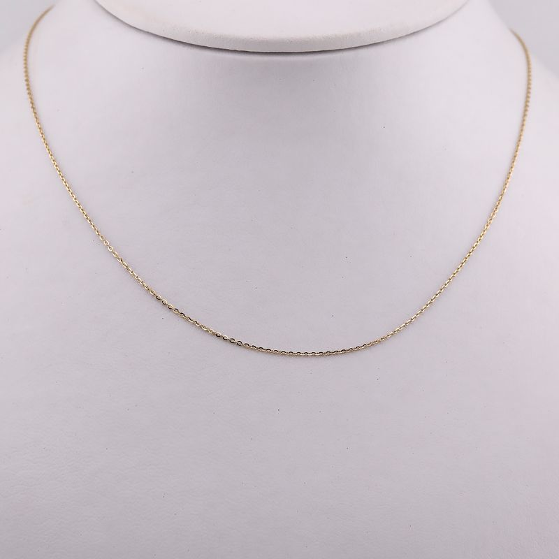 Cadena Eslabon 10k 0.9g 45cm