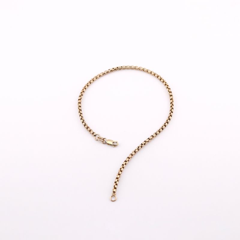 Pulso Cubo 14k 3.4g 22cm