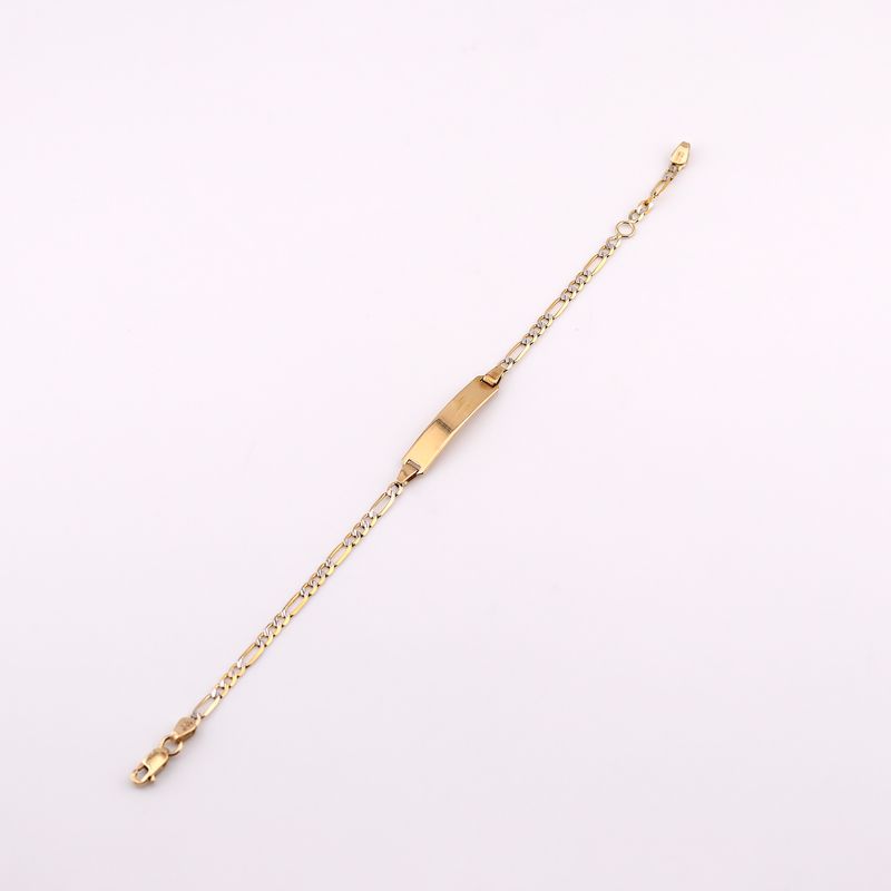 Esclava Cartier Dimant.  14k 2.6g 15cm