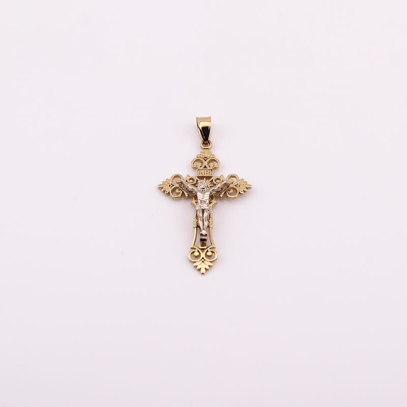 Dije Cruz Cristo  14k 5.4g