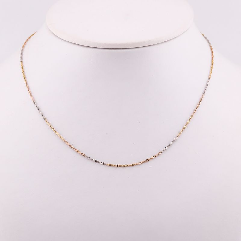 Cadena Torzal 14k 1.2g 40cm