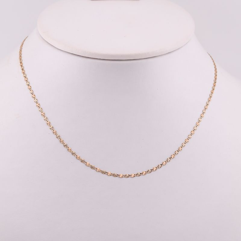 Cadena Gucci Relim. Tns. 14k 1.5g 45cm