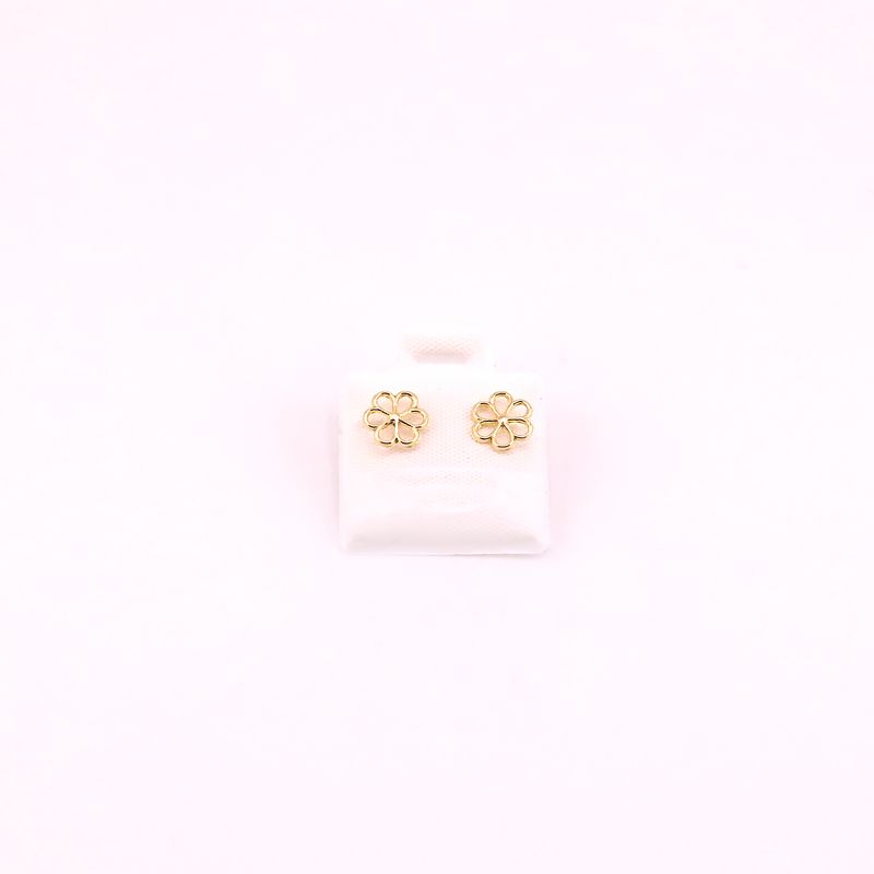 Broqueles Flor 6p 10k 0.2g