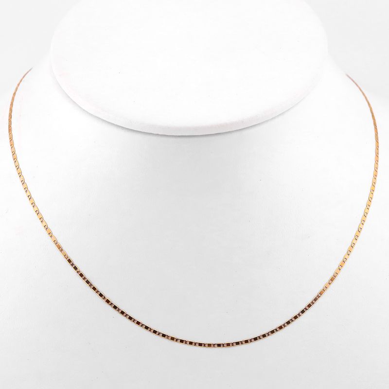 Cadena Candado Tonos 14k 50cm