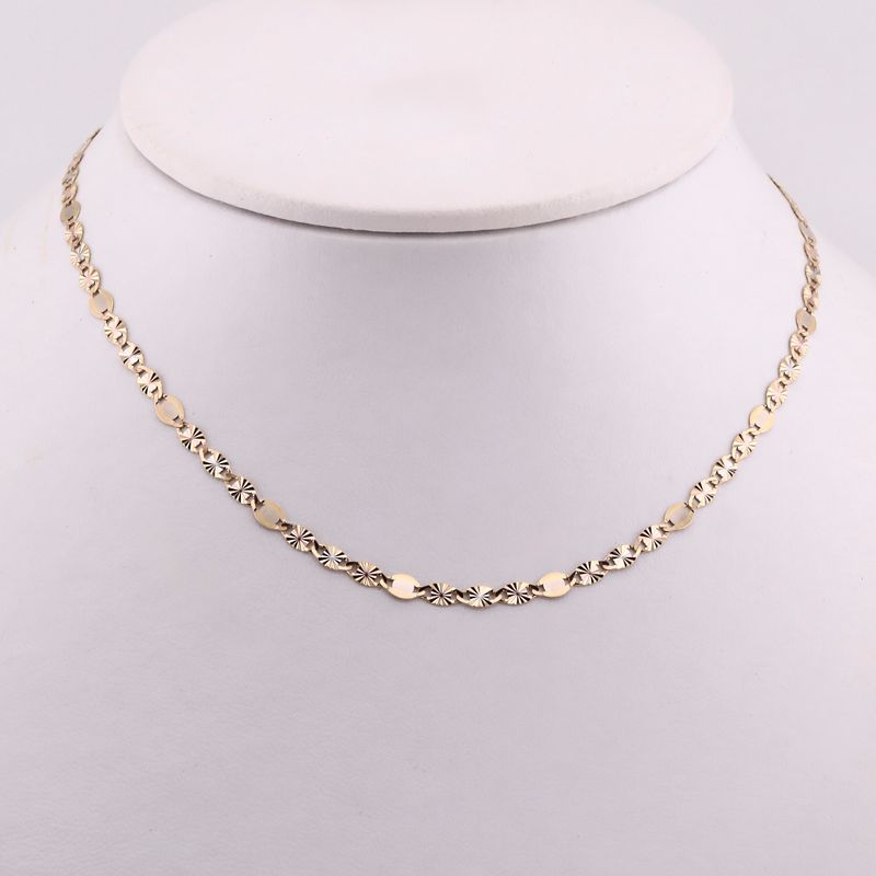 Cadena Gucci Mixta 14k 4.7g 50cm