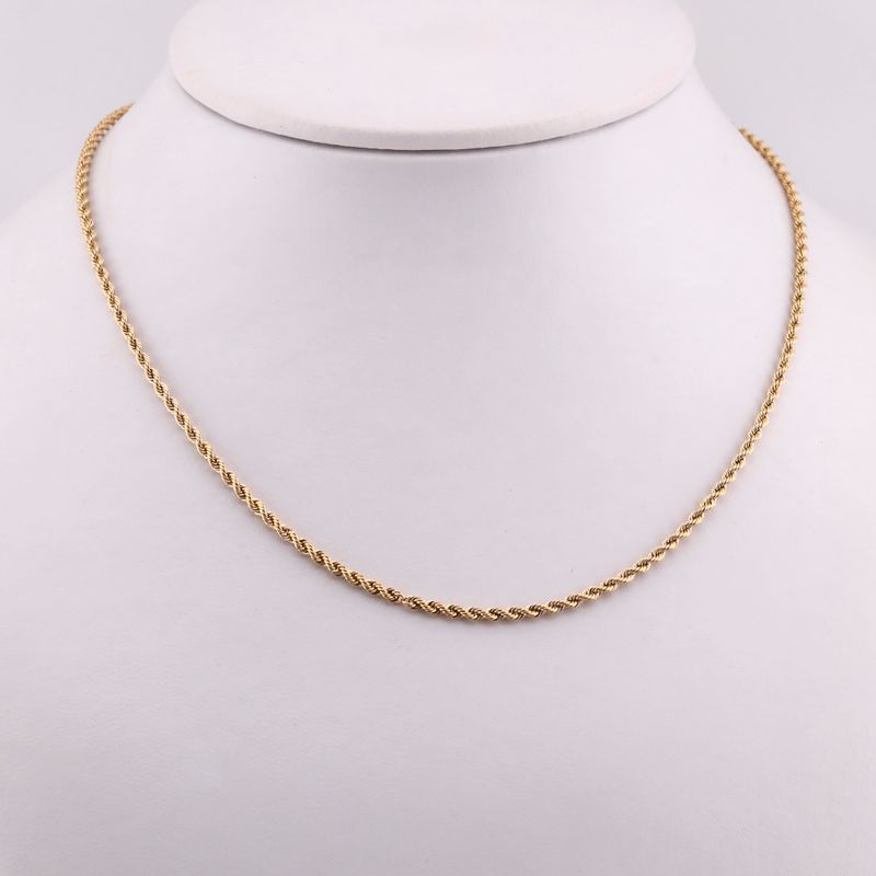 Cadena Torsal 14k 3.5g 60cm