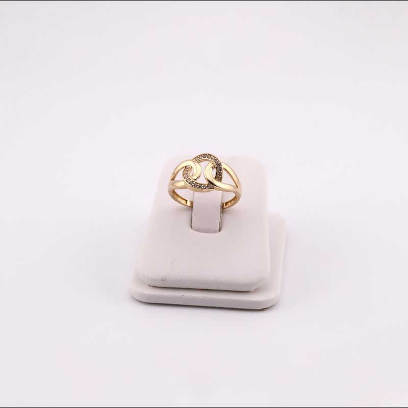 Anillo Circulos 14k 2.7g #7