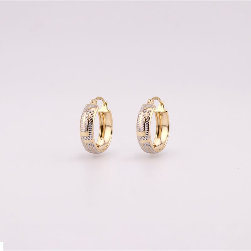 Aretes Griegos 14k 2.1g
