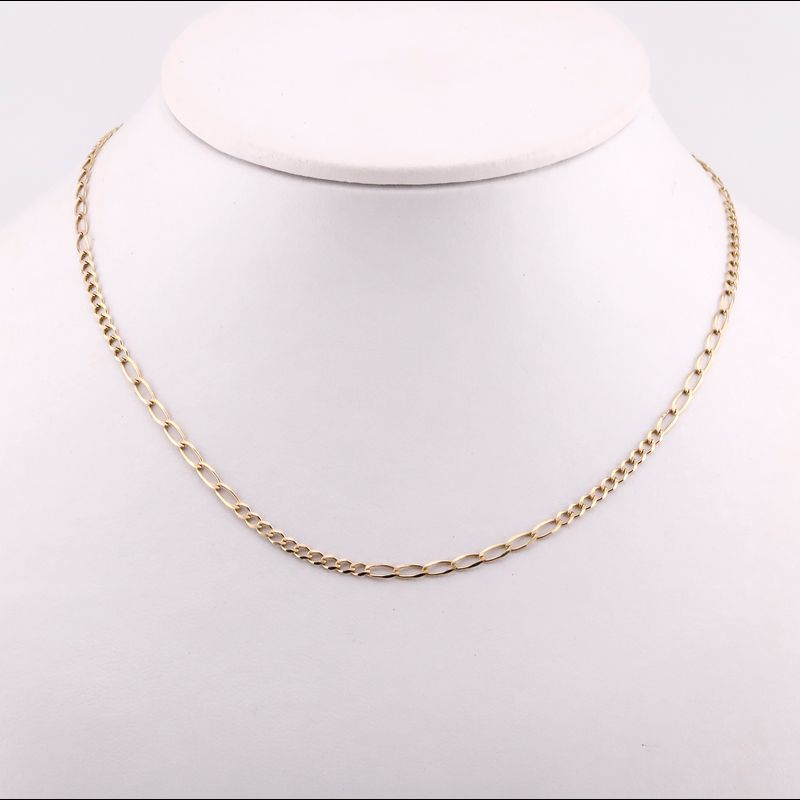 Cadena Eslabon 7x10 14k 40cm