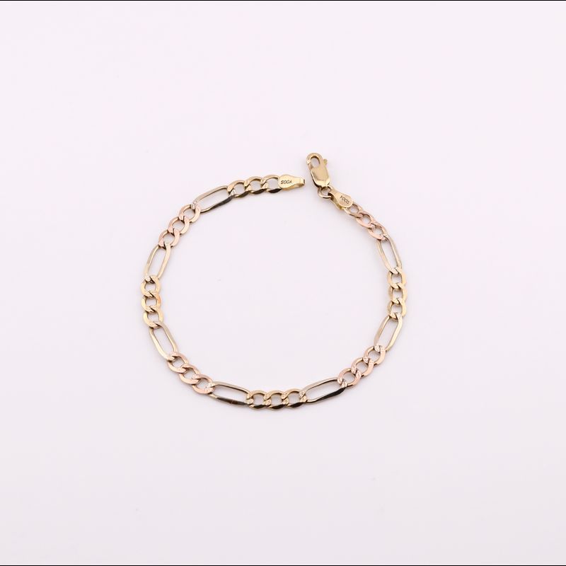 Pulso Cartier Tnos  14k 6.6g 20cm