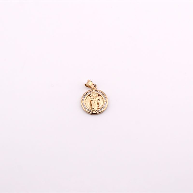 Dije San Judas Relim. C/p 14k 1.3g