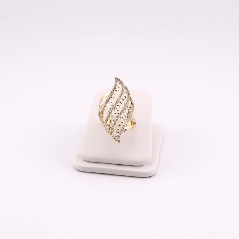 Anillo Griego C/p 14k 2.7g #7.5