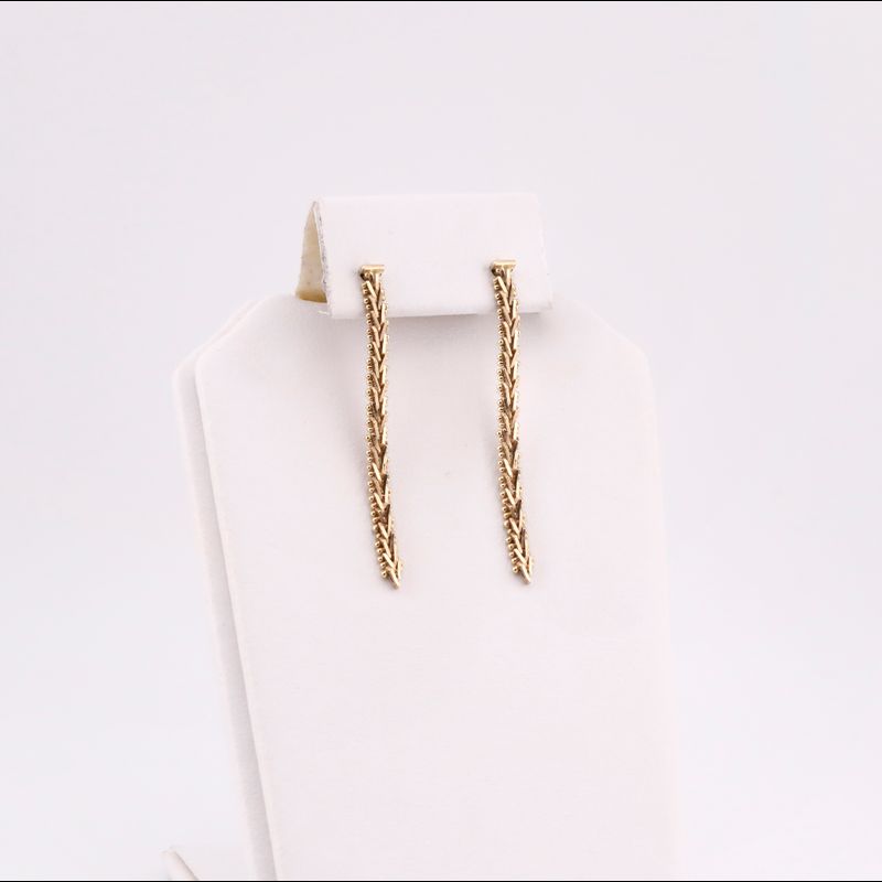 Aretes Petatillo 14k 2.7g