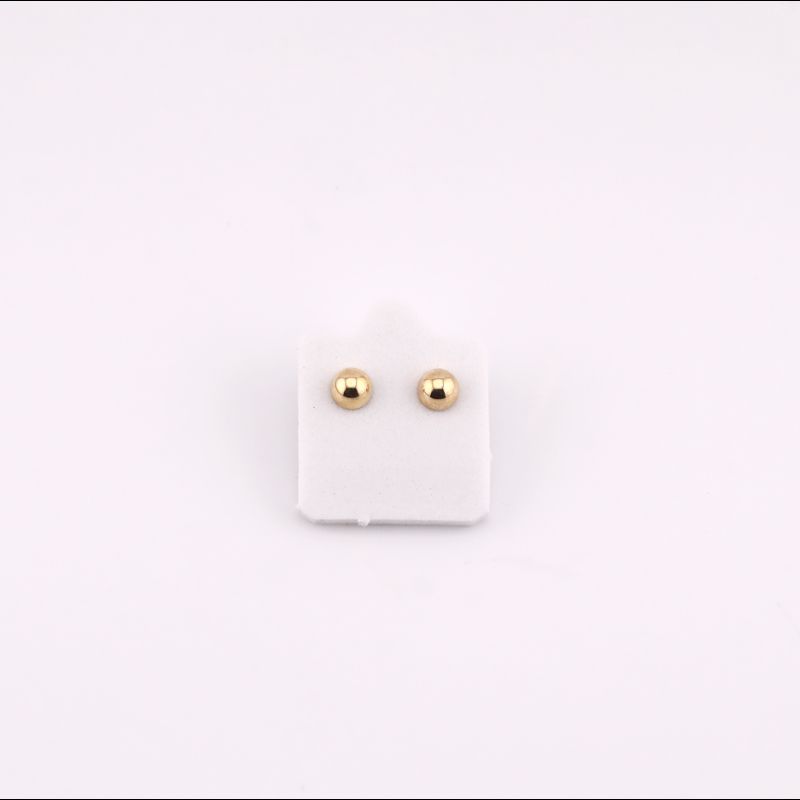 Broqueles Media Bola Lisa #6 10k 0.2g