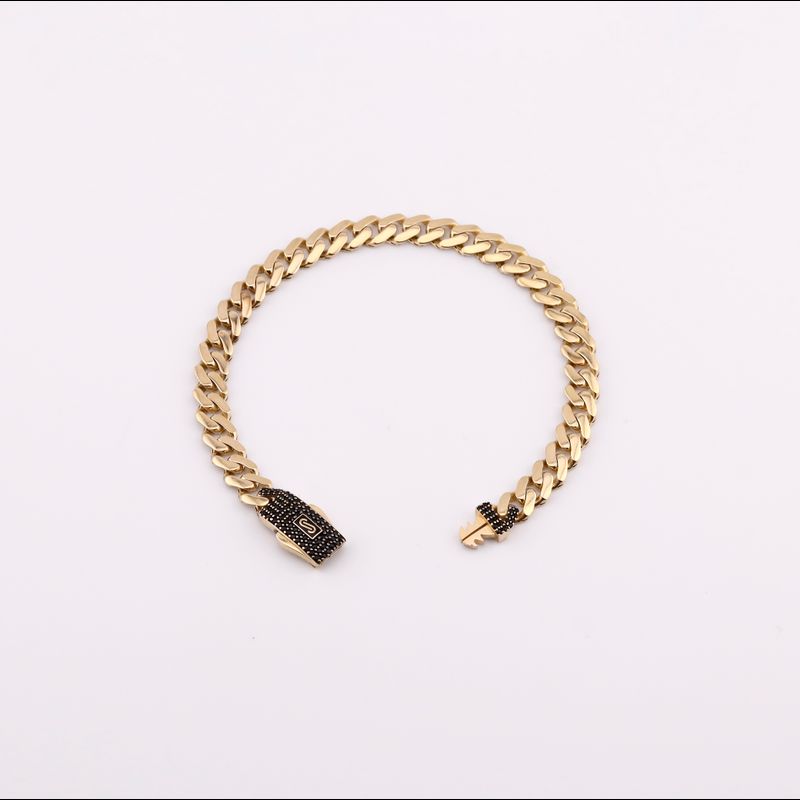 Pulso Tipo Monaco 14k 7.1g 17cm