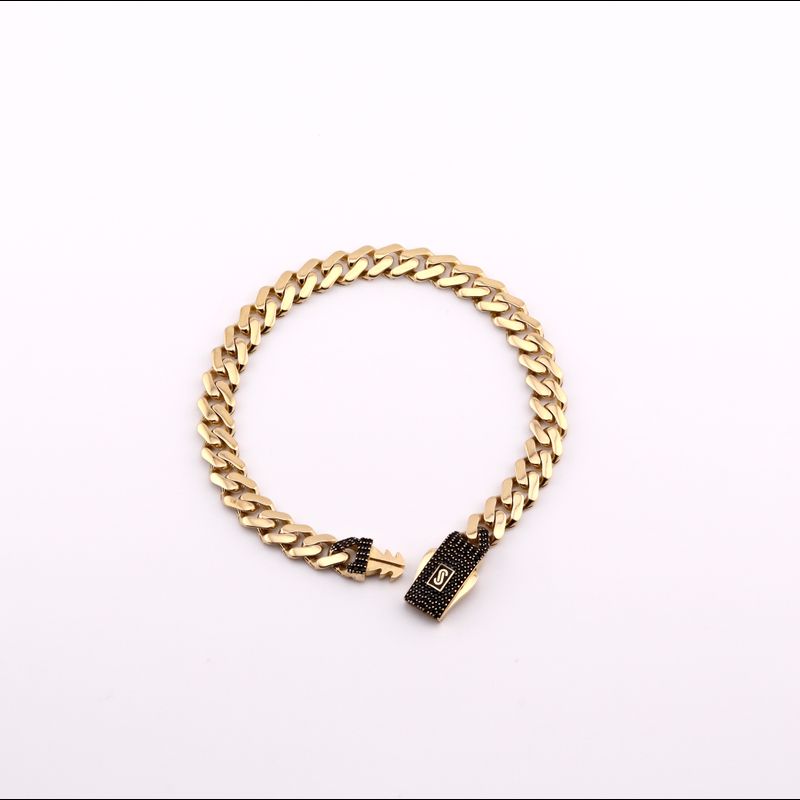 Pulso Tipo Monaco 14k 10.5g 21cm