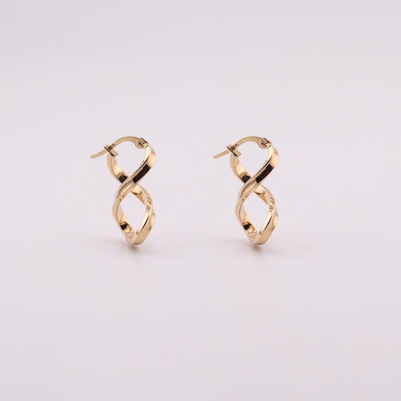 Aretes Infinito 14k 1.3g