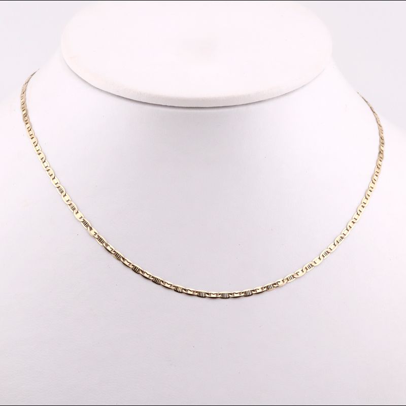 Cadena Valentino Lineas  14k 3.6g 50cm