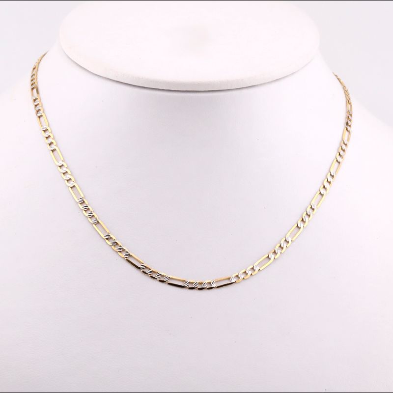 Cadena Eslabon 3x1 Diam. 14k 6.5g 50cm