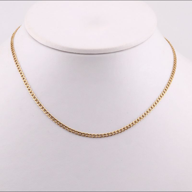 Cadena Eslabon 14k 2.8g 55cm