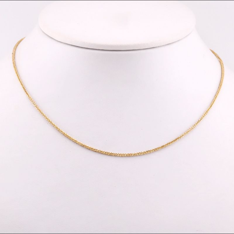Cadena Espiga  14k 1.9g 55cm