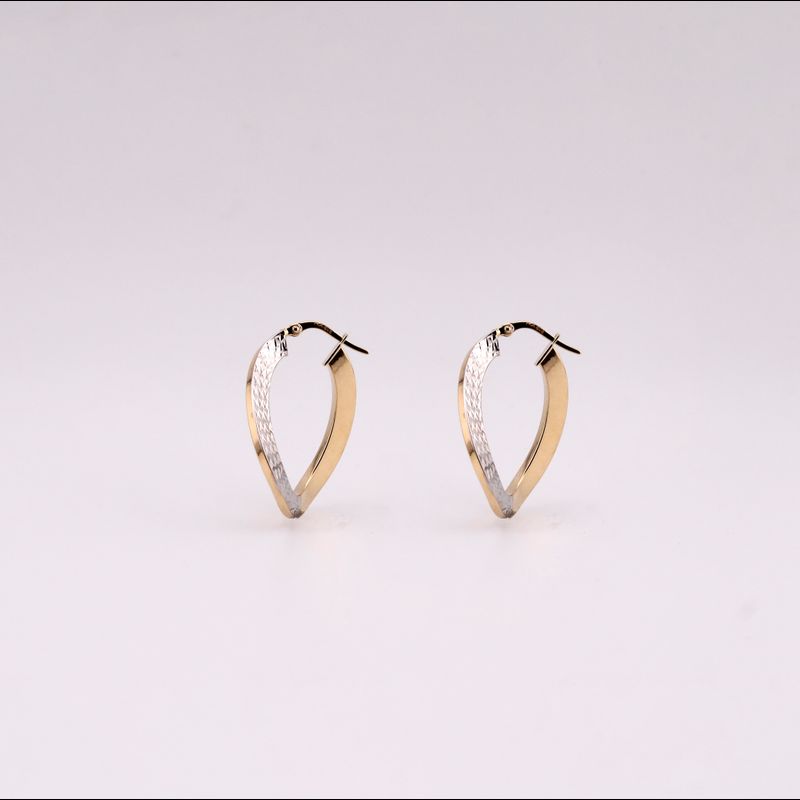 Arracadas Torcidas 2 Tnos  2.8g