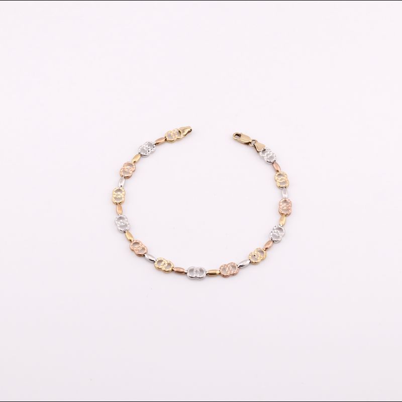 Pulso Gucci Tns. 14k 3.4g 18cm