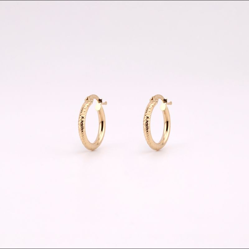 Arracadas Diaman. 14k 1.6g