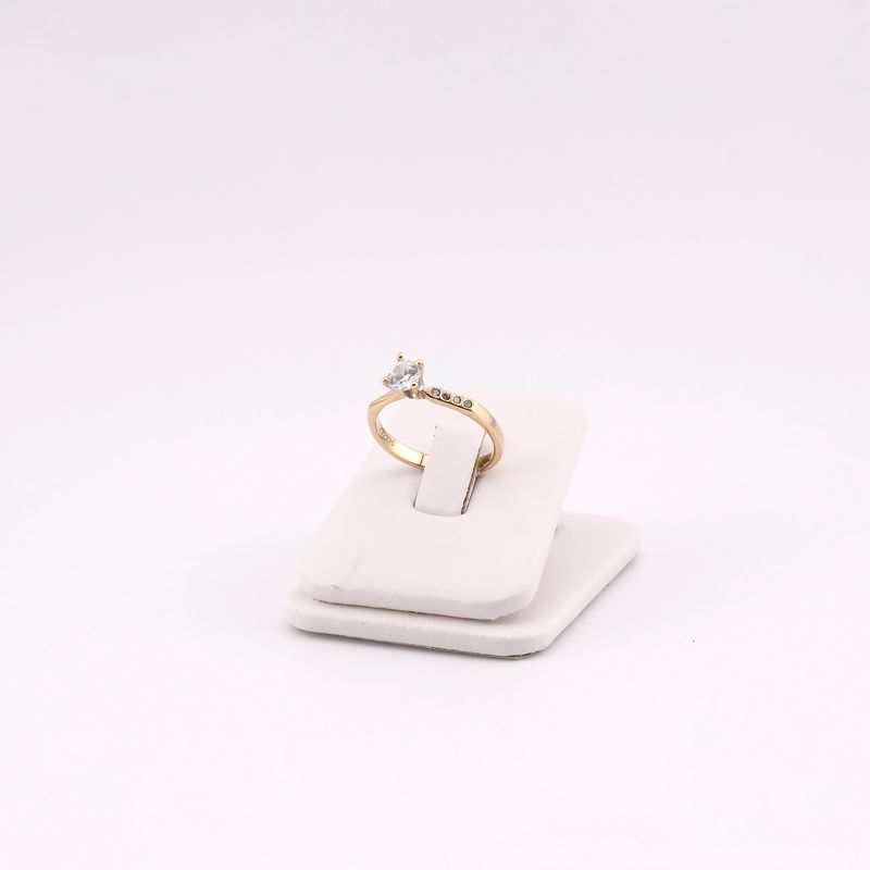 Anillo Compromiso 14k 2.3g #7