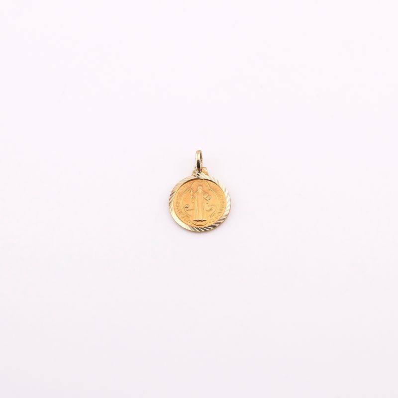 Dije San Benito 14k 1.5g