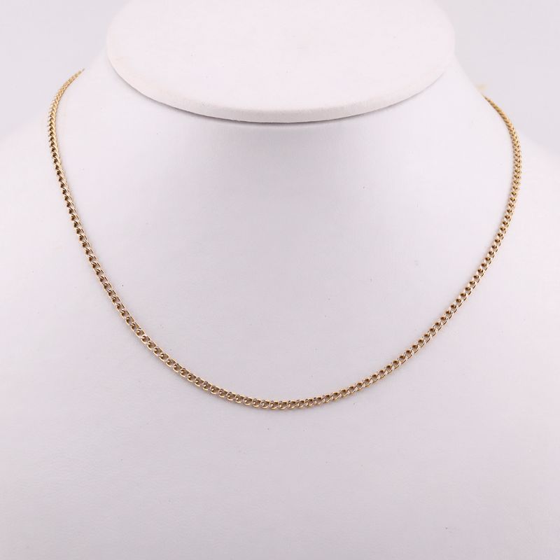 Cadena Eslabon Diam. 14k 3.4g 60cm