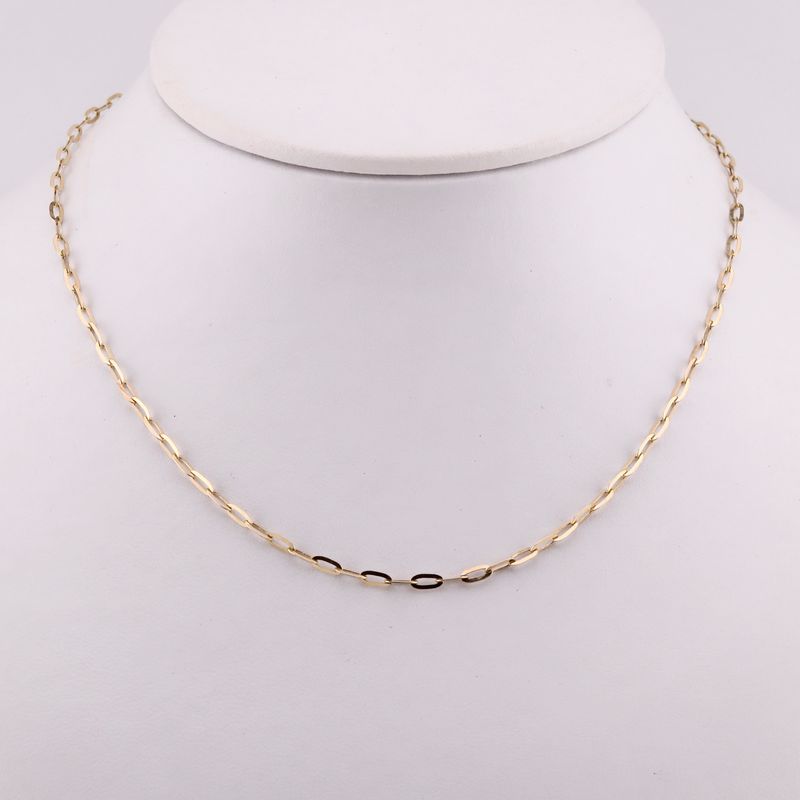 Cadena Eslabon Inv. 14k 2.9g 40cm