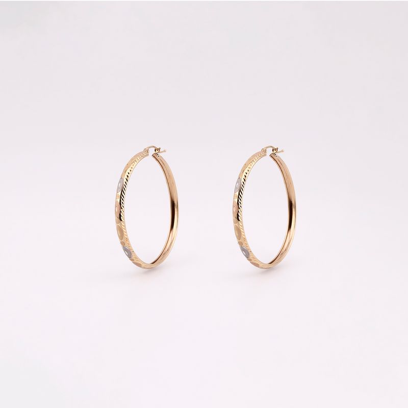 Arracadas Relim. 14k 3.8g